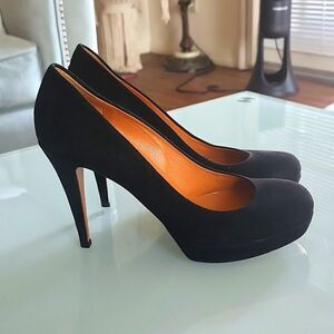 Gucci Suede Betty Leather Cassic Y2K 90's Heels Size 38